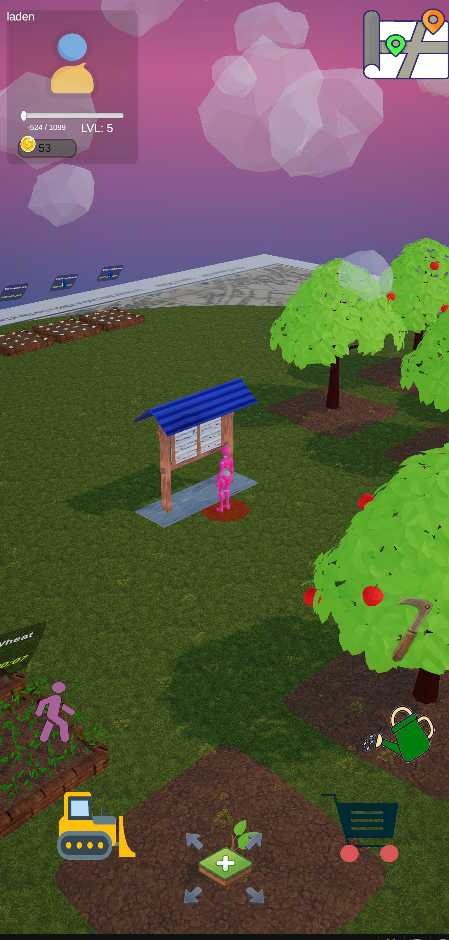 crops and trees